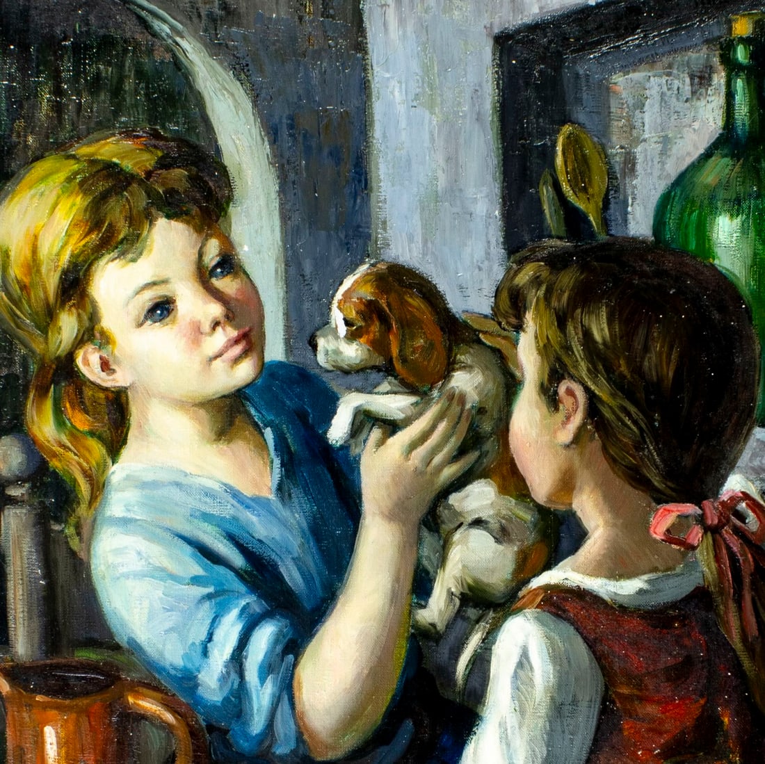 Jose Buigas (Spain,1927-?) oil painting - 6