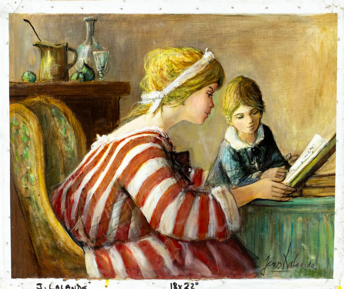 Jacques Lalande (French,1921-2003) oil painting - 3