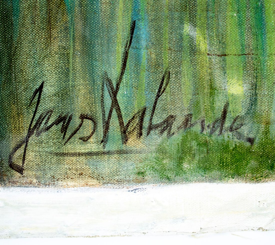 Jacques Lalande (French,1921-2003) oil painting - 4