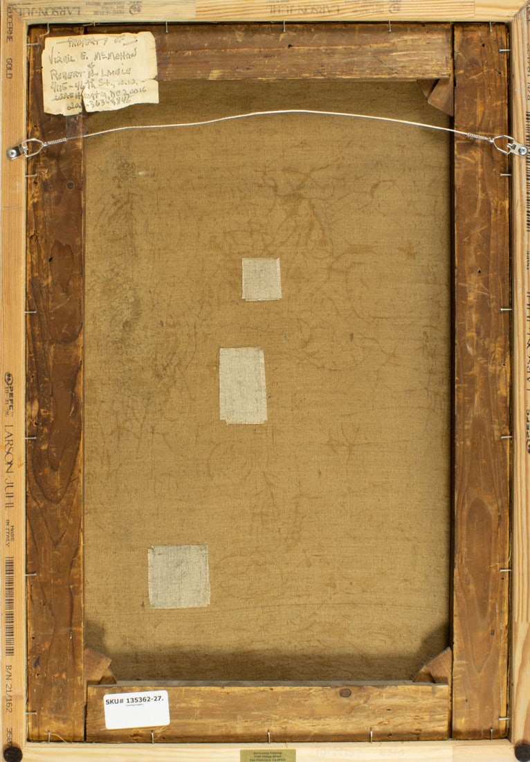 S Kunze (German,19C) oil painting antique - 9