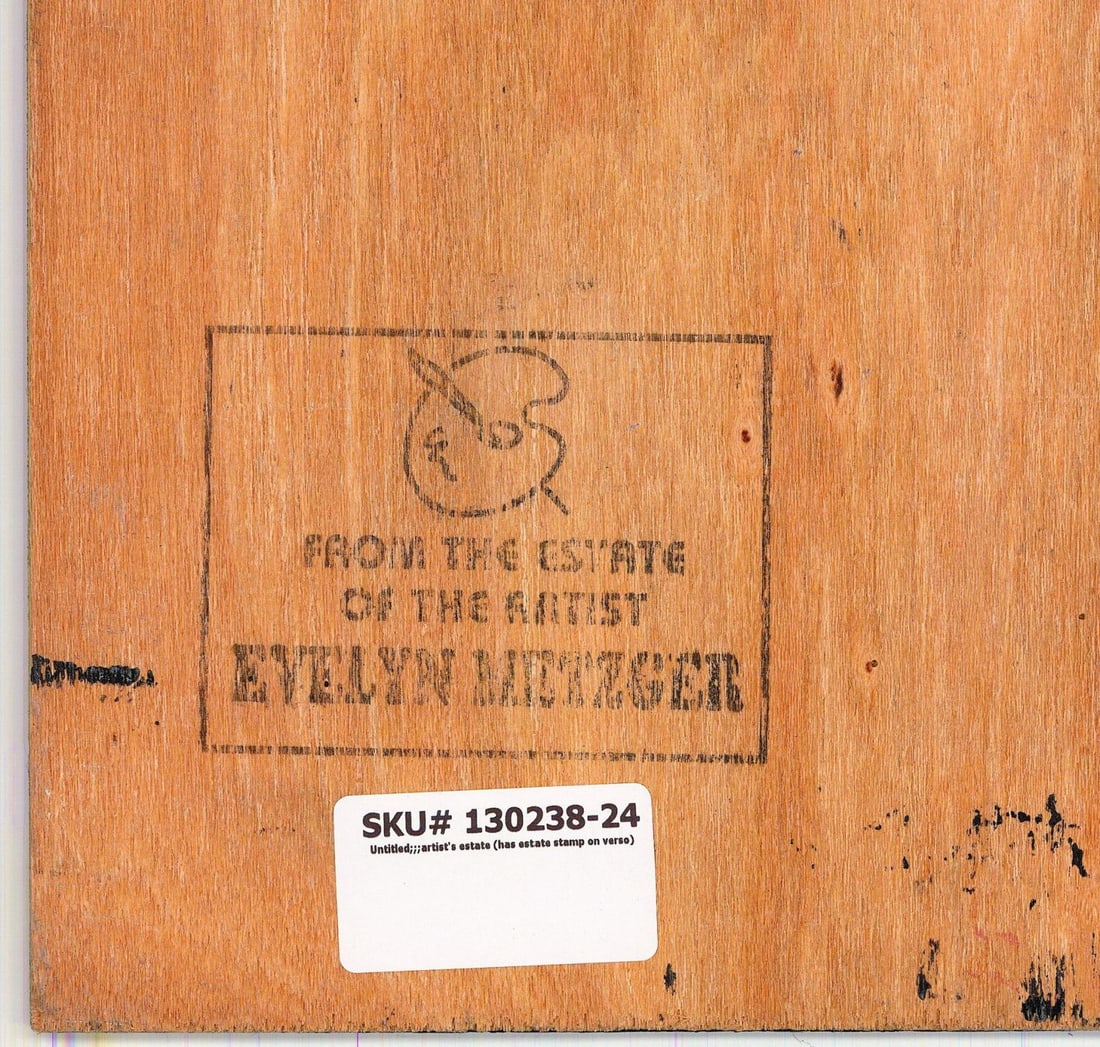 Evelyn Metzger (NY,Brazil,1911-2007) oil painting - 10