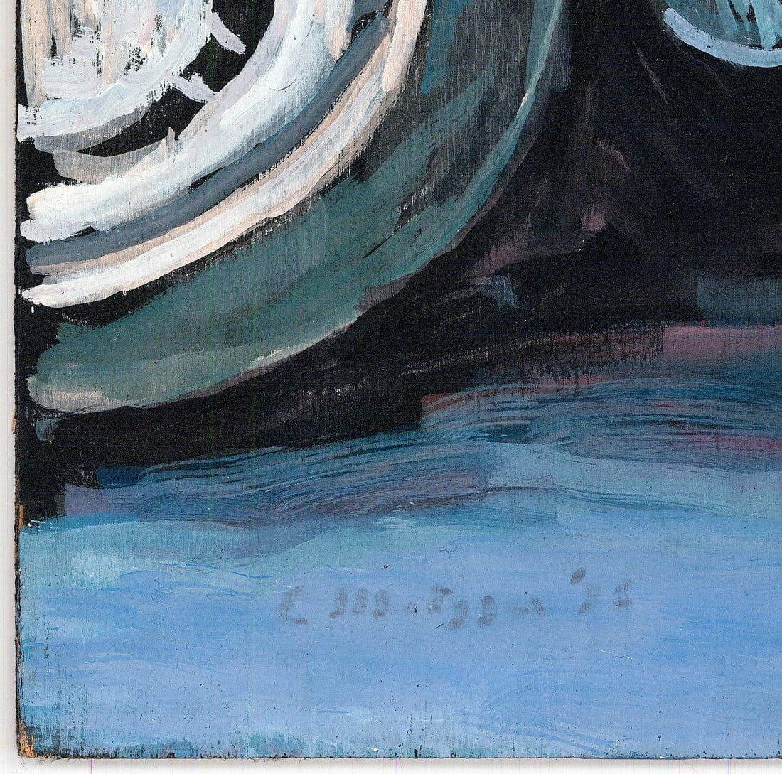 Evelyn Metzger (NY,Brazil,1911-2007) oil painting - 8