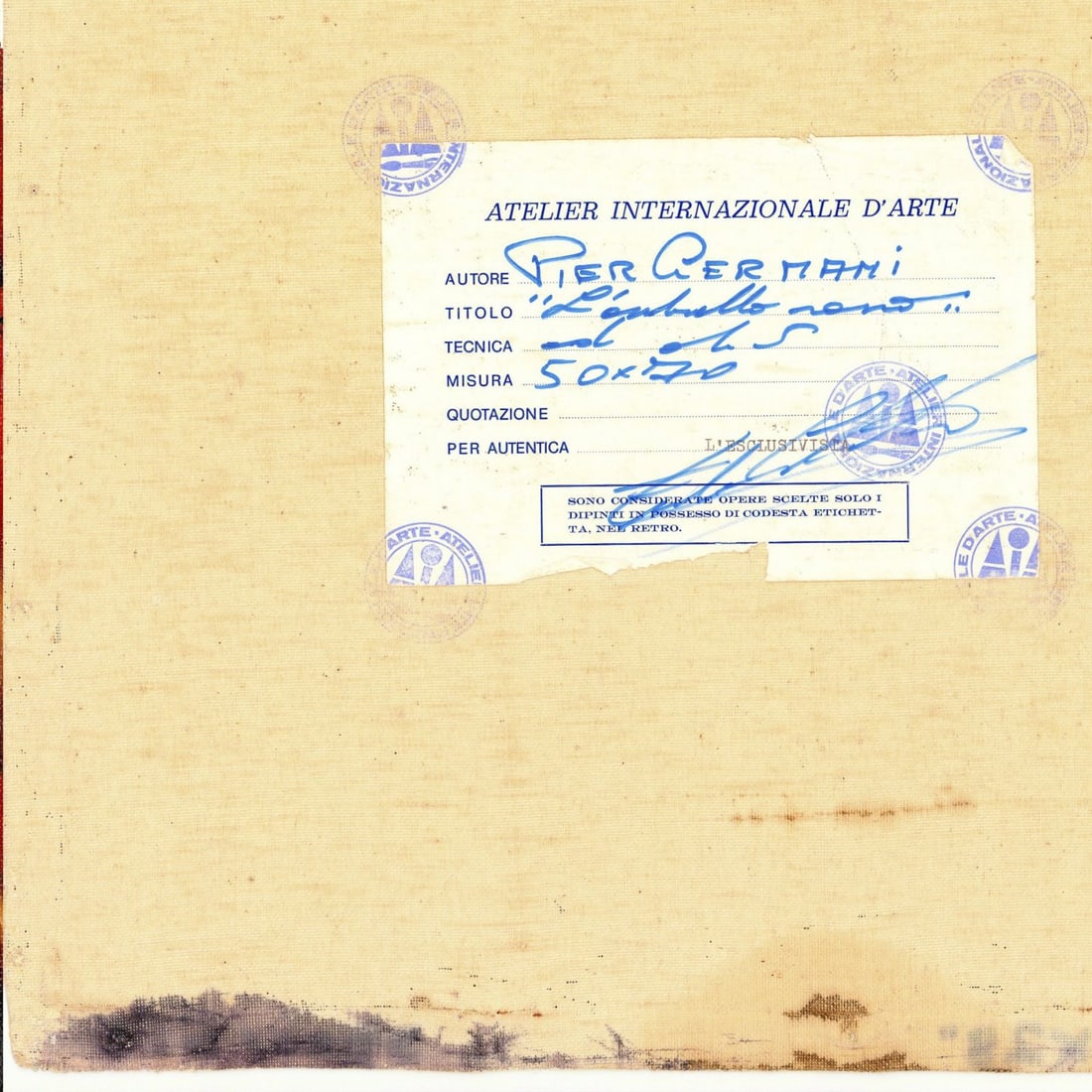 Pier Germani (Italy,20C) oil painting - 12