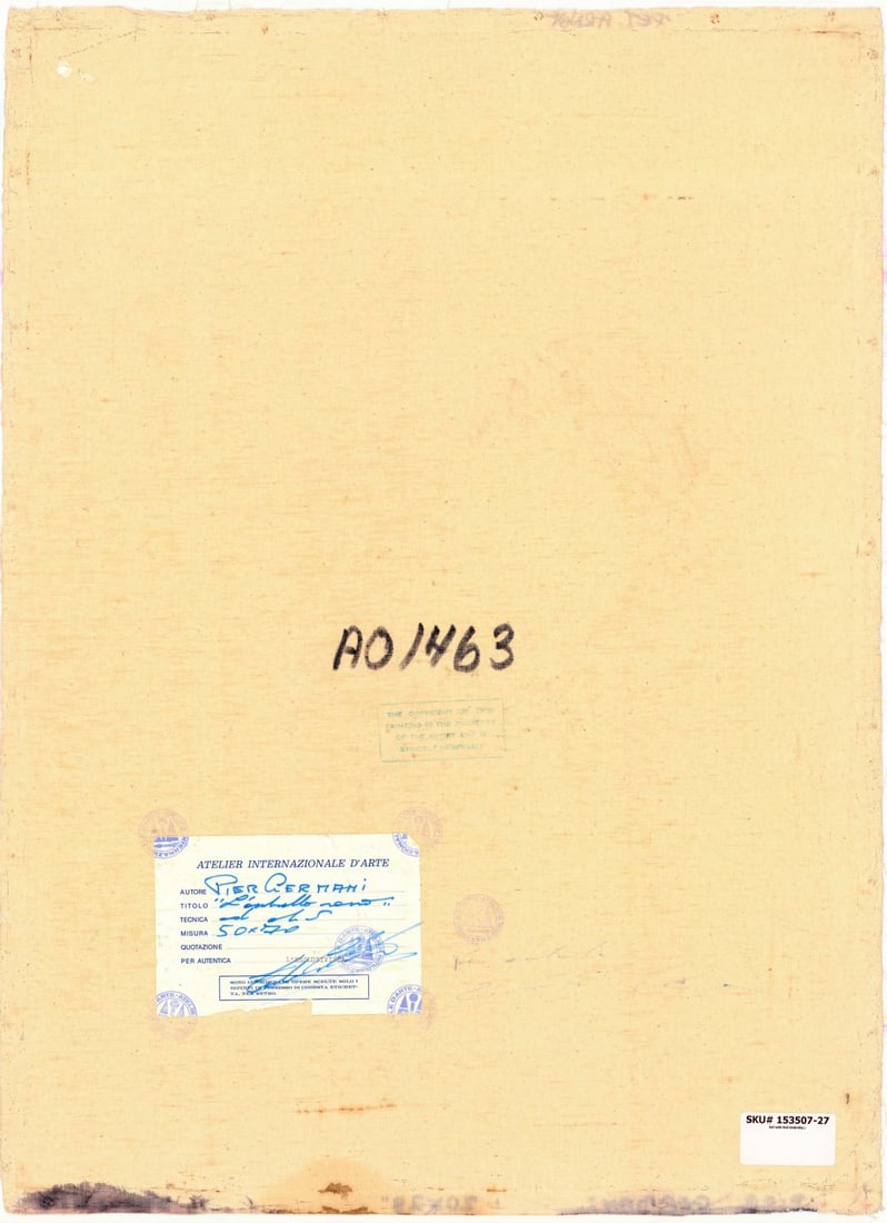 Pier Germani (Italy,20C) oil painting - 9