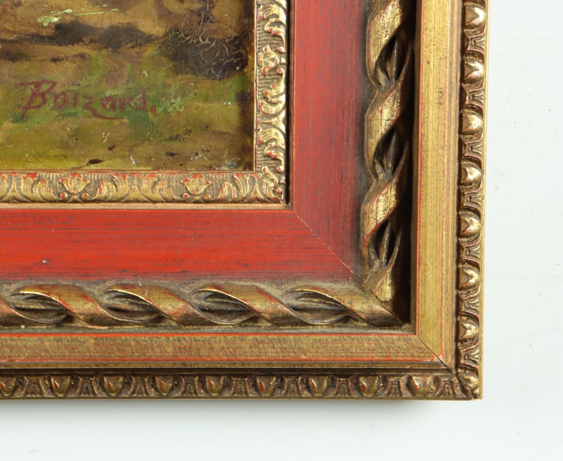 Charles Boizard (PA,1851-1911) oil painting antique - 10