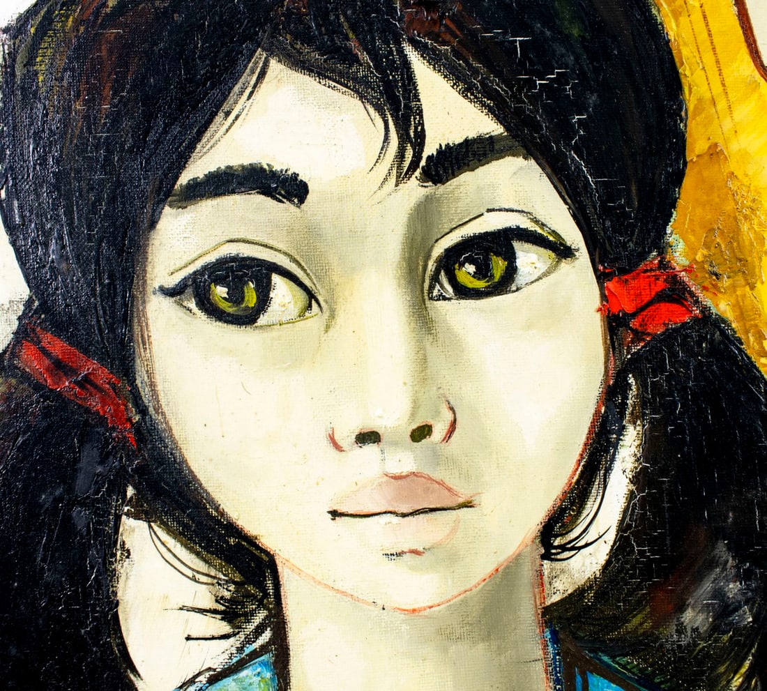 Jean Pierre Serrier (France,1934-1989) oil painting - 8