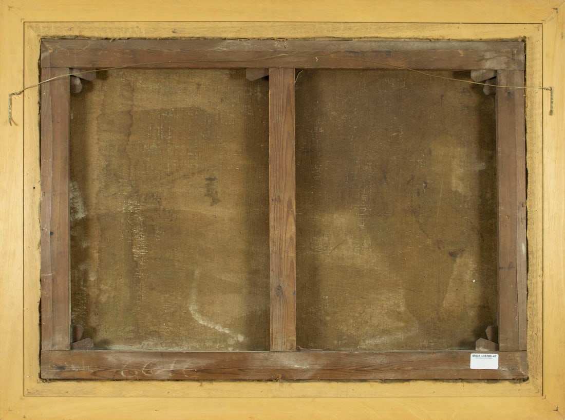 R Goumois (France,early 20C) oil painting antique - 9