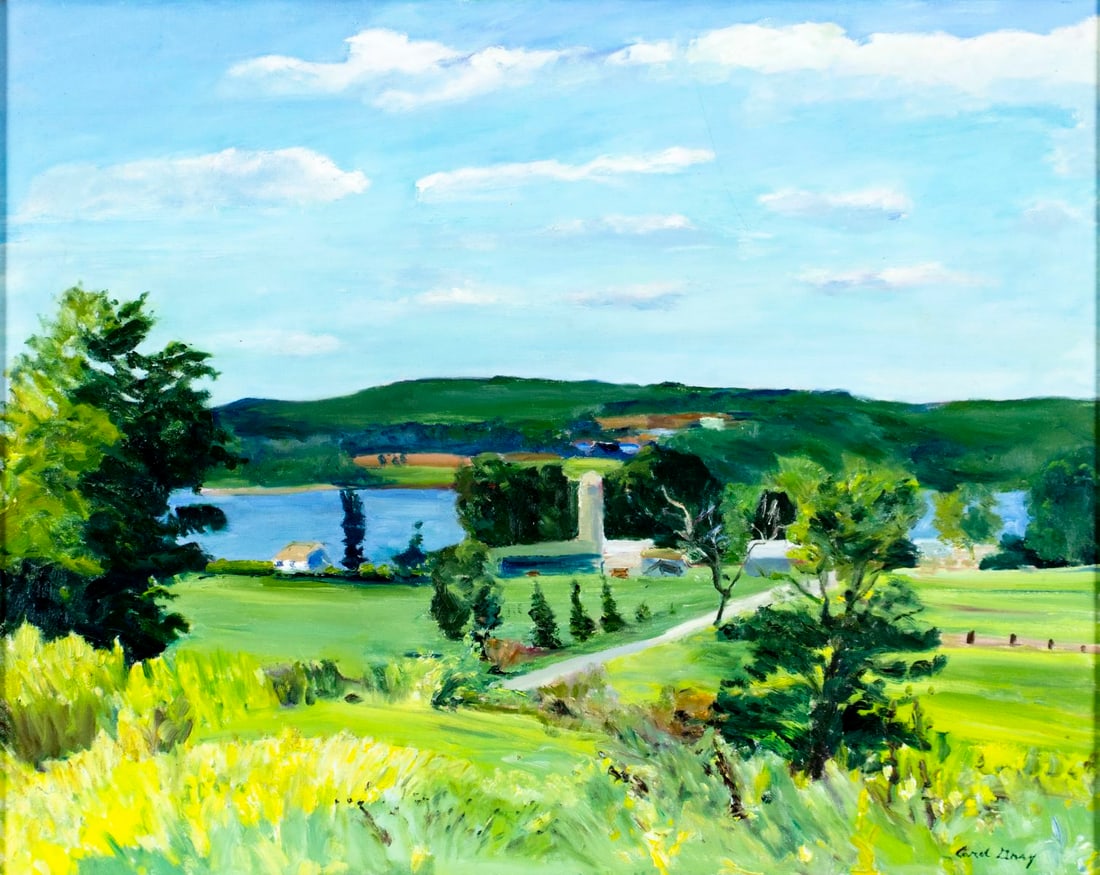 Carol Gray (NY,NJ,20/21C) oil painting (1 of 13)