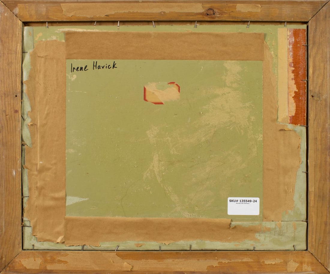 Irene Havick (CO,mid 20C) oil painting - 9