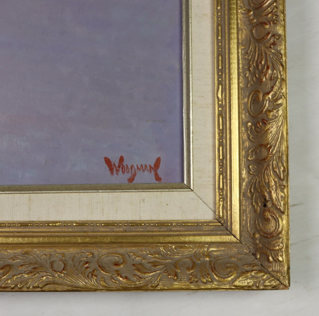 Patrick Woodman (CA,NM,b 1948) oil painting - 10