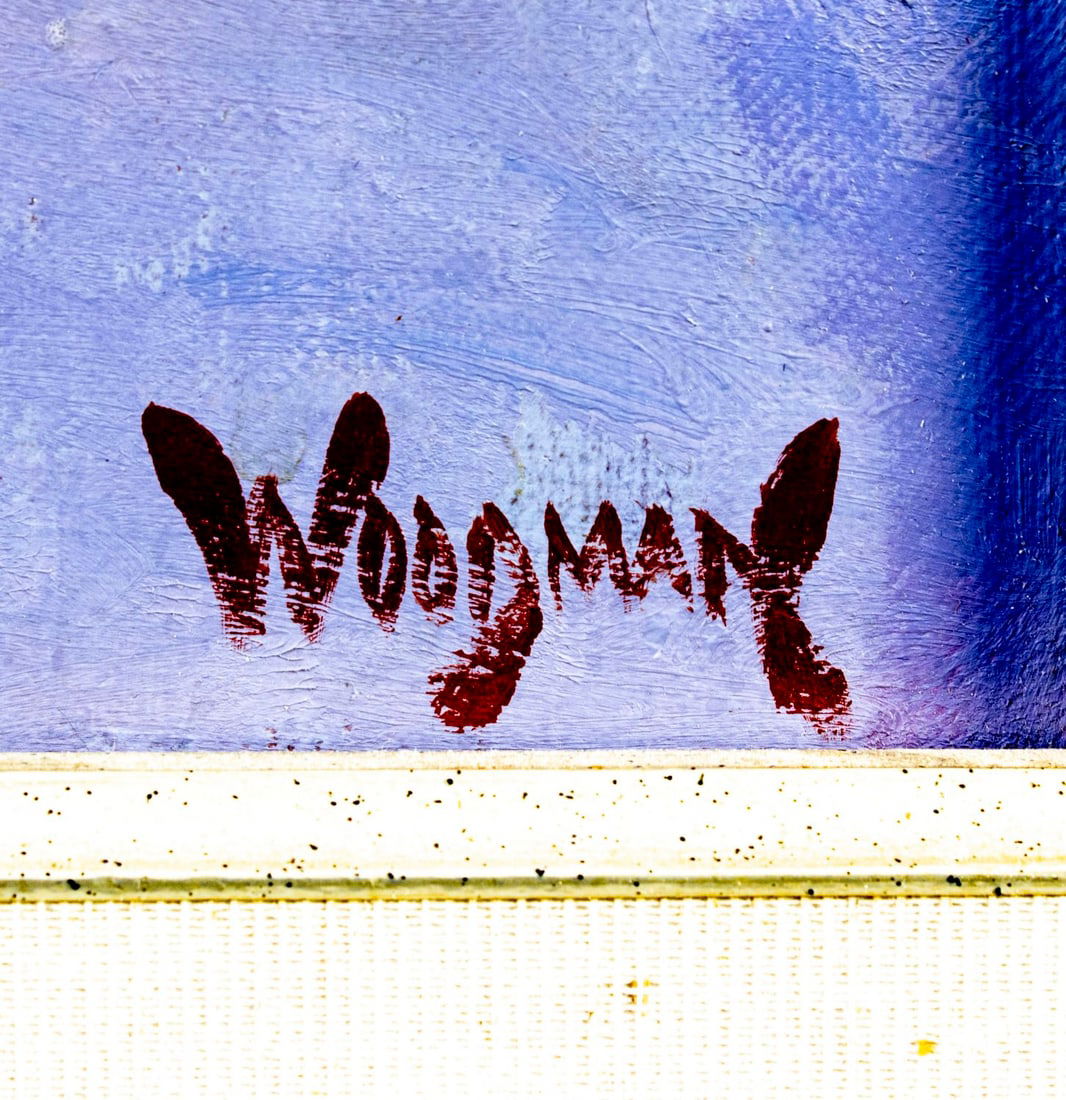 Patrick Woodman (CA,NM,b 1948) oil painting - 4