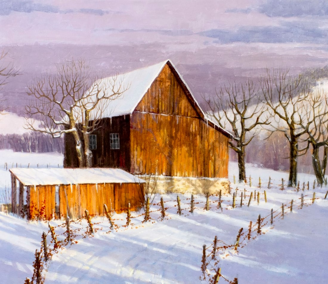 Patrick Woodman (CA,NM,b 1948) oil painting - 5