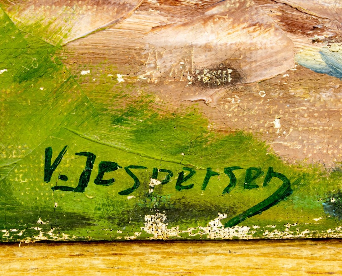 Viggo Jespersen (Denmark,1893-?) oil painting - 4