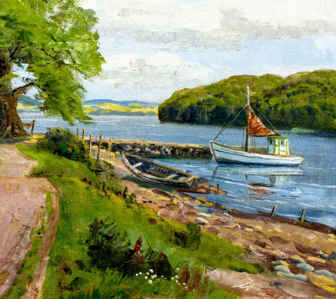 Viggo Jespersen (Denmark,1893-?) oil painting - 7