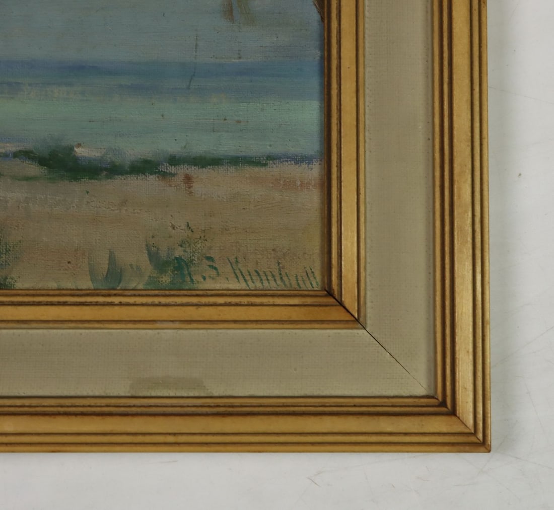 Arthur Smith Kimball (MA,1856-1937) oil painting antique - 10