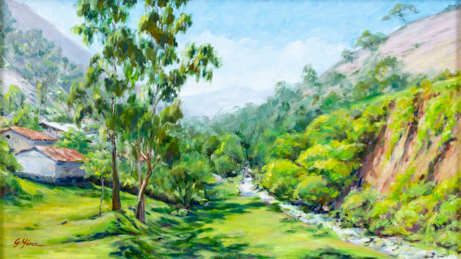 G Gomez (South America,20C) oil painting (1 of 12)