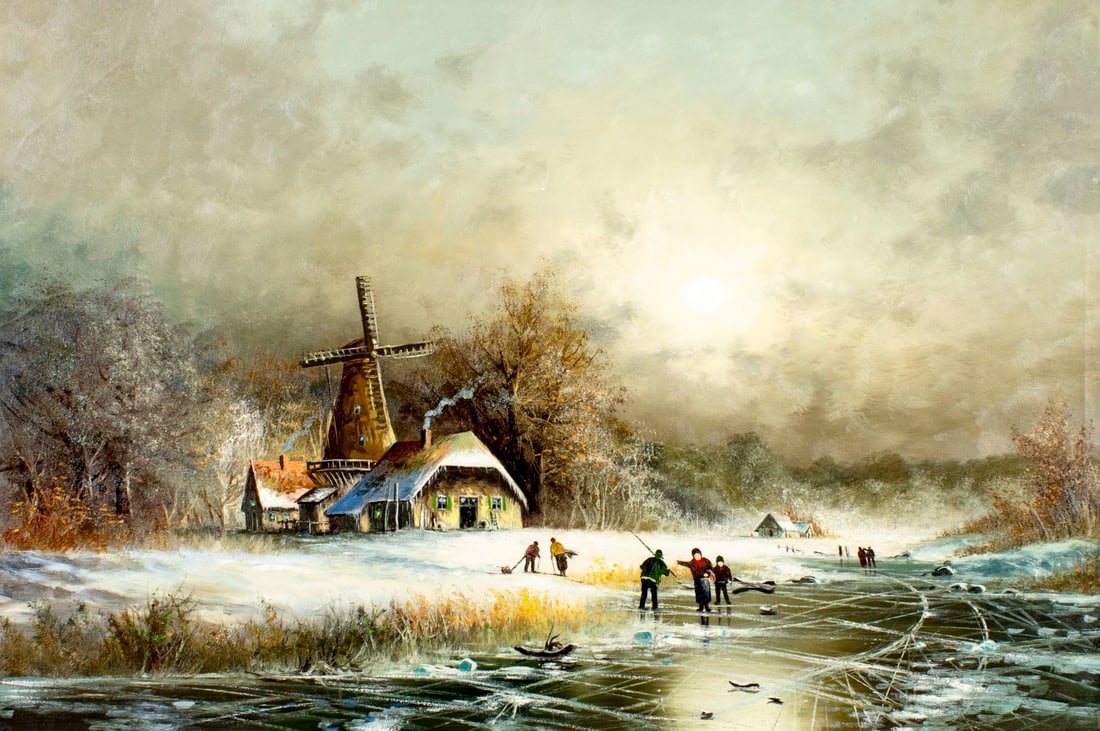 Gunter Seekatz (German,1928-?) oil painting (1 of 14)