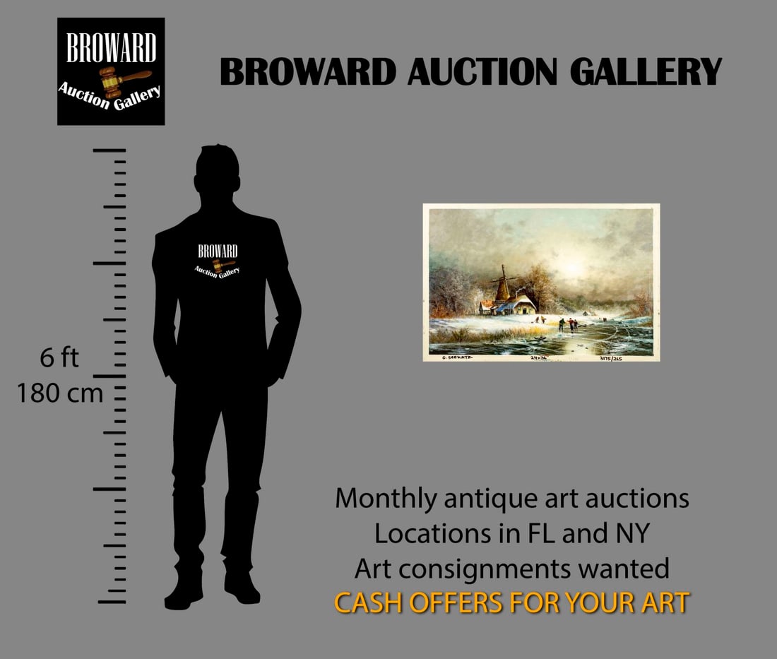 Gunter Seekatz (German,1928-?) oil painting - 2