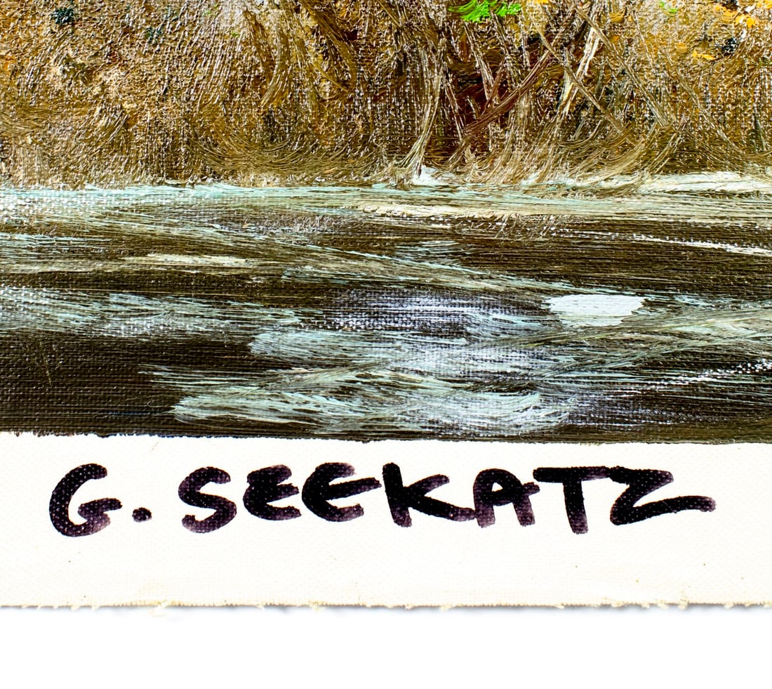 Gunter Seekatz (German,1928-?) oil painting - 4