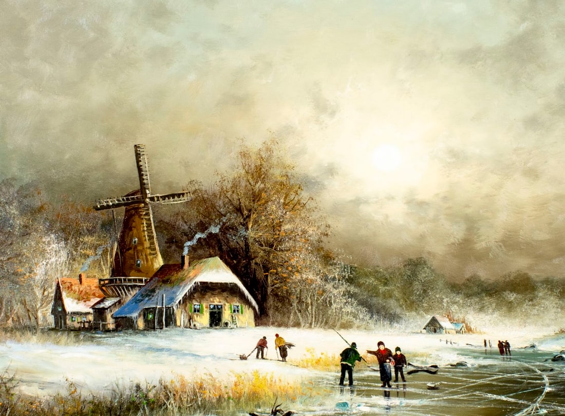 Gunter Seekatz (German,1928-?) oil painting - 5