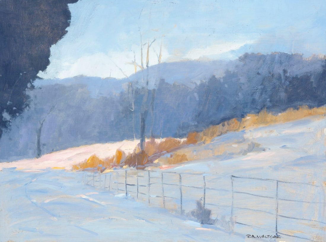 Robert Waltsak (NJ,b 1944) oil painting (1 of 12)