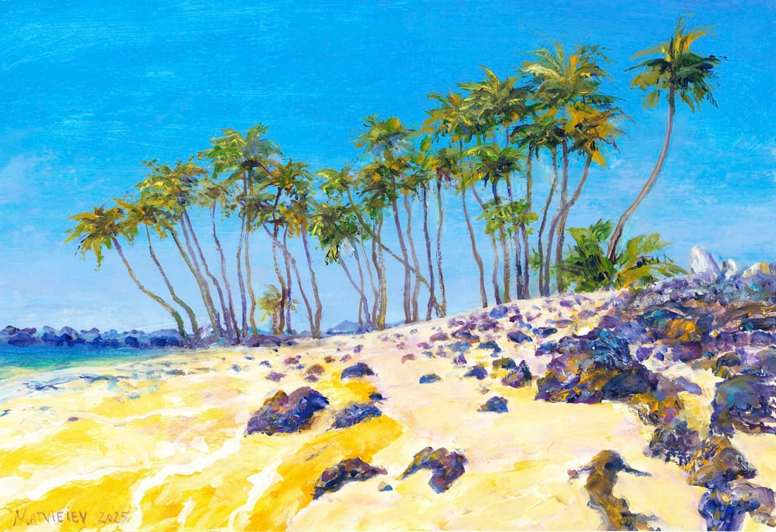 Andriy Matveiev (Ukraine,b 1988) oil painting (1 of 12)