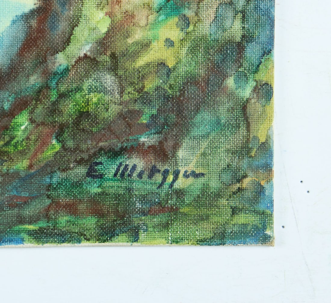 Evelyn Metzger (NY,Brazil,1911-2007) oil painting - 10