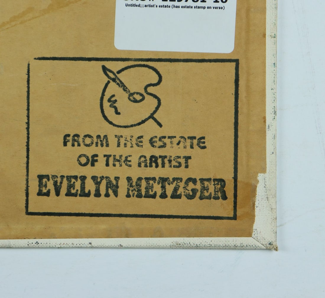 Evelyn Metzger (NY,Brazil,1911-2007) oil painting - 11