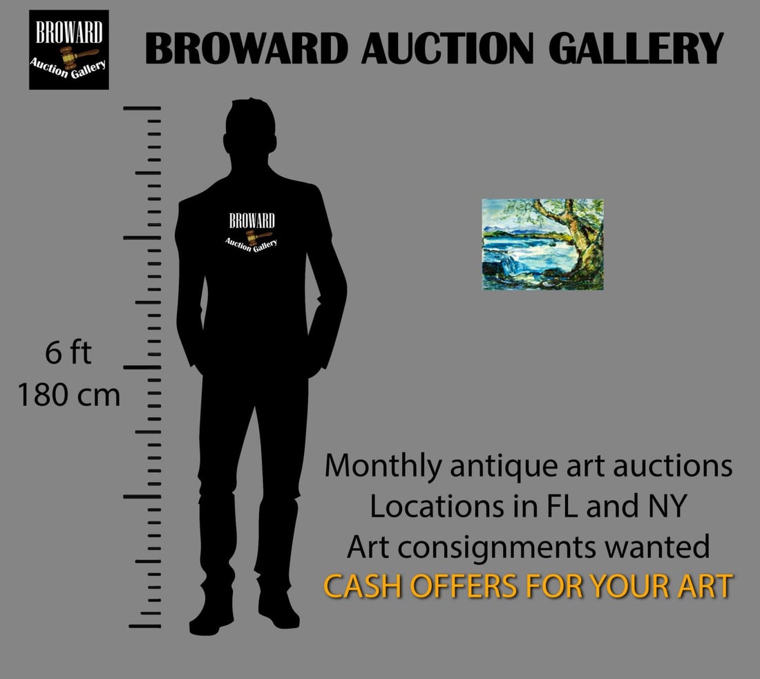 Evelyn Metzger (NY,Brazil,1911-2007) oil painting - 2