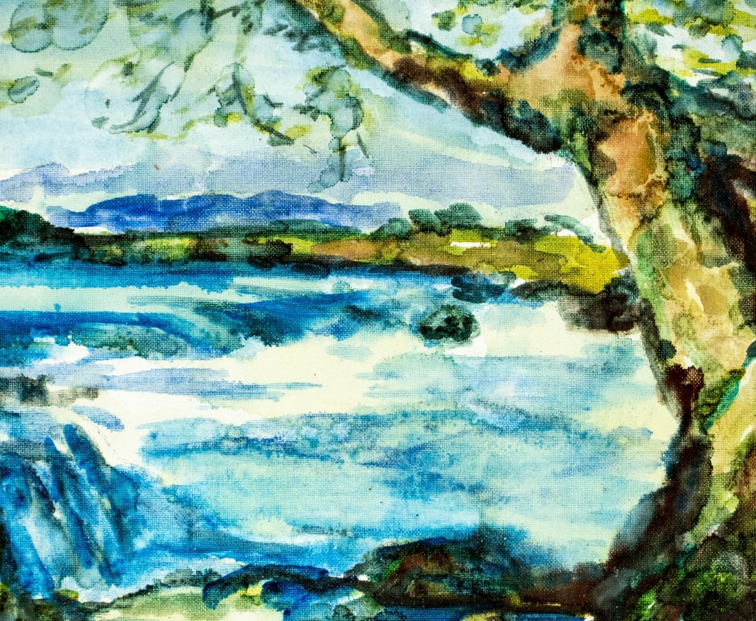 Evelyn Metzger (NY,Brazil,1911-2007) oil painting - 5