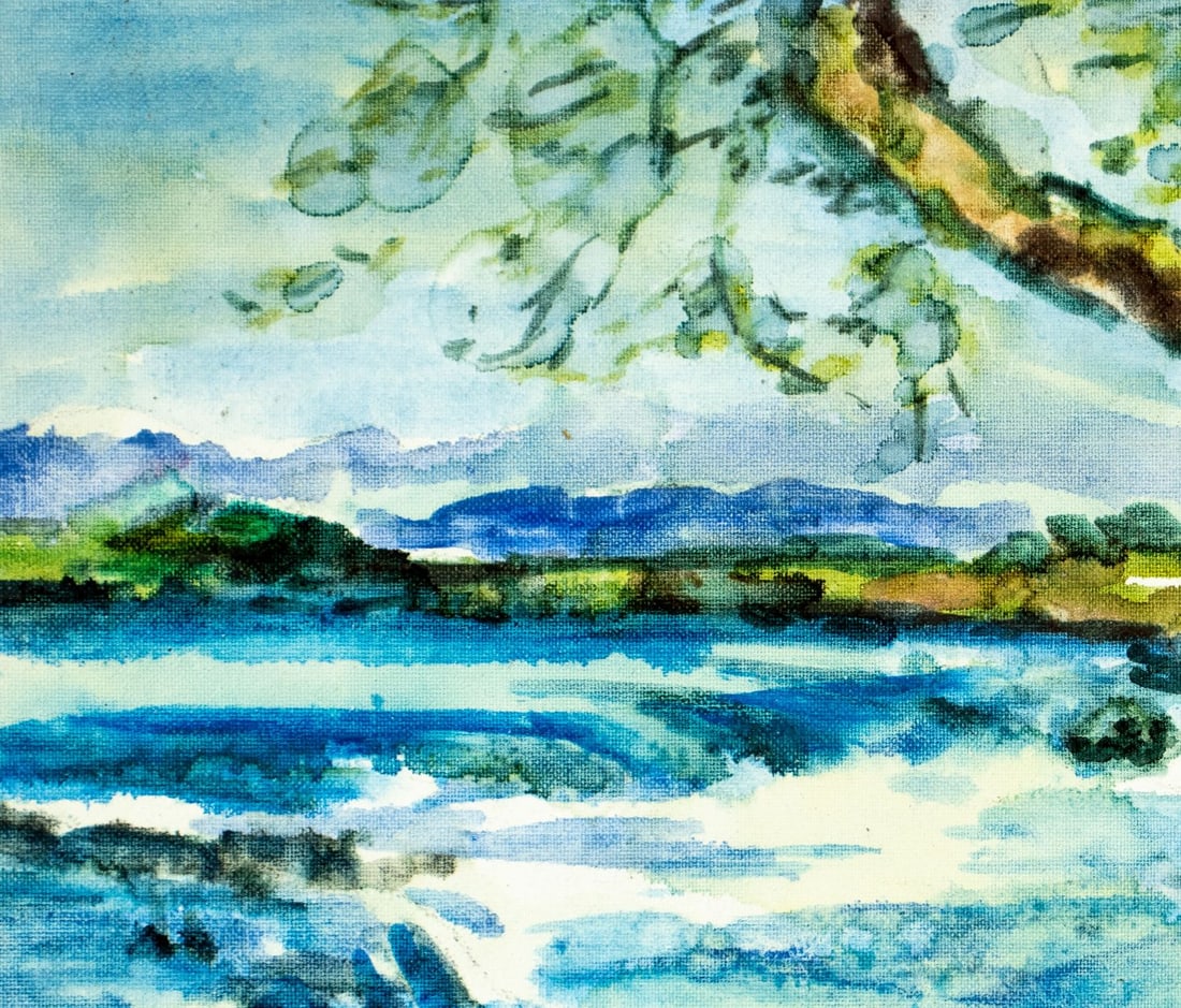 Evelyn Metzger (NY,Brazil,1911-2007) oil painting - 6