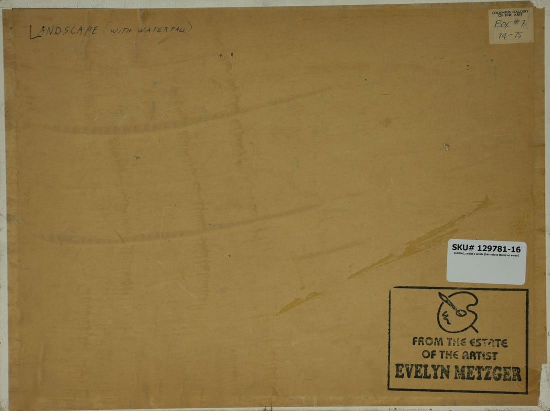 Evelyn Metzger (NY,Brazil,1911-2007) oil painting - 9