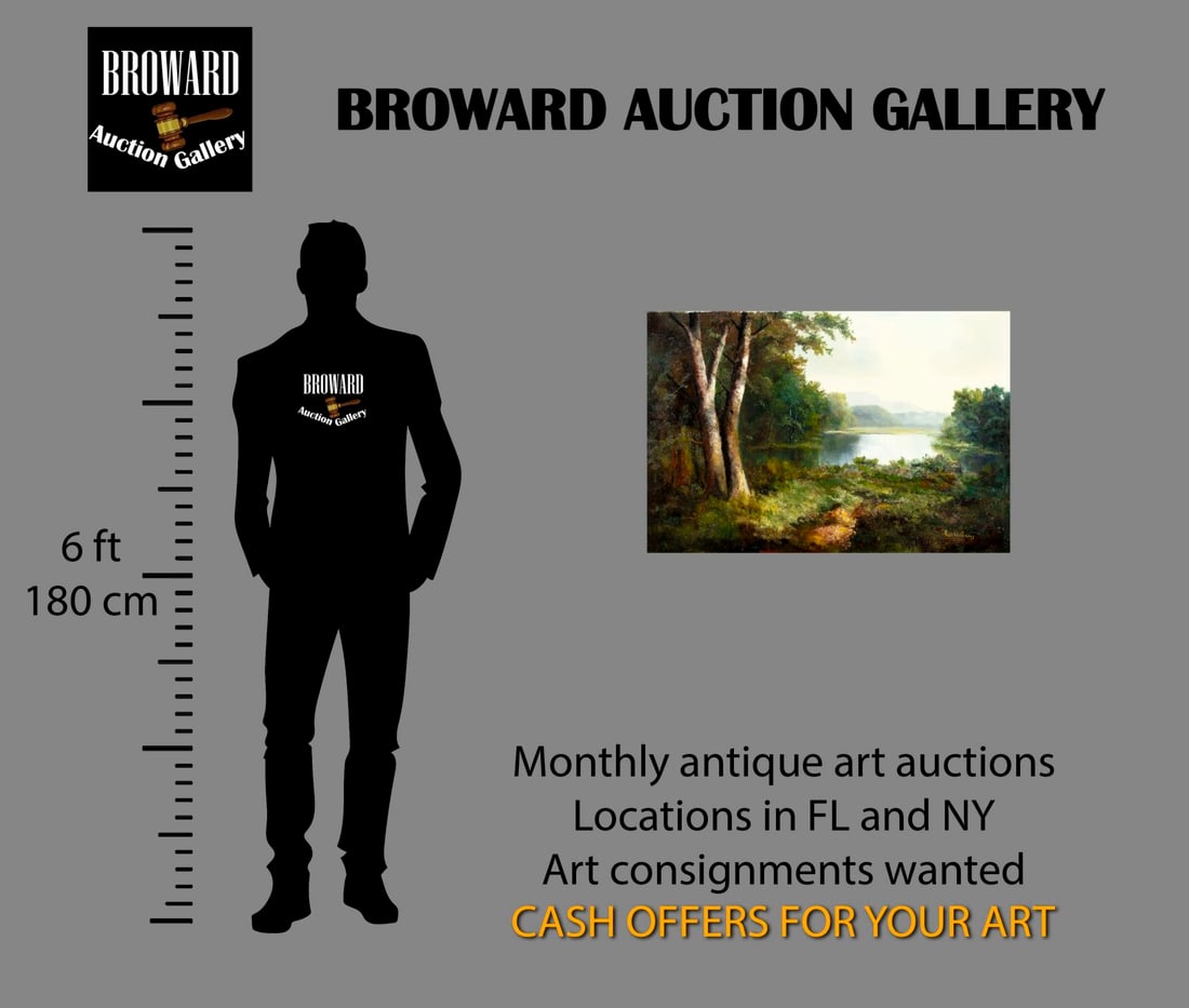 Ron Williams (TN,1947-2016) oil painting - 2