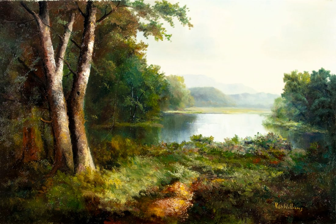 Ron Williams (TN,1947-2016) oil painting - 3