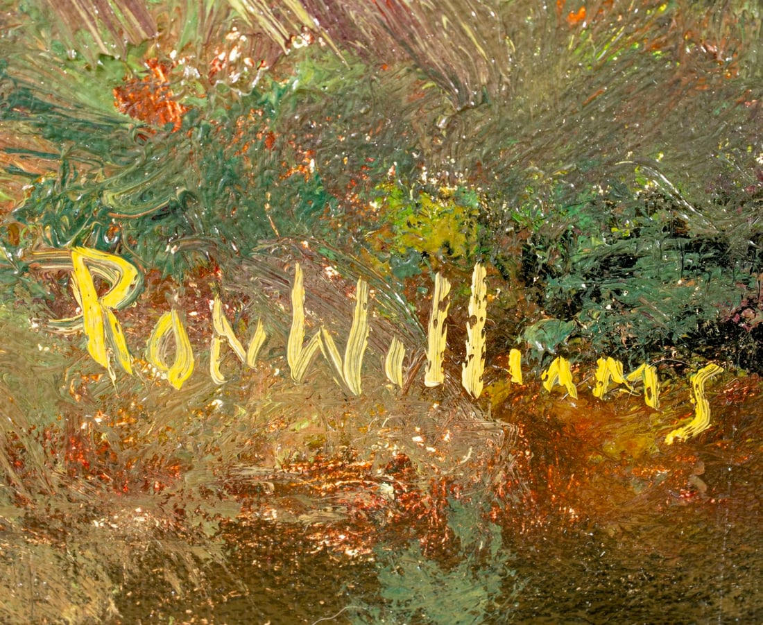 Ron Williams (TN,1947-2016) oil painting - 4