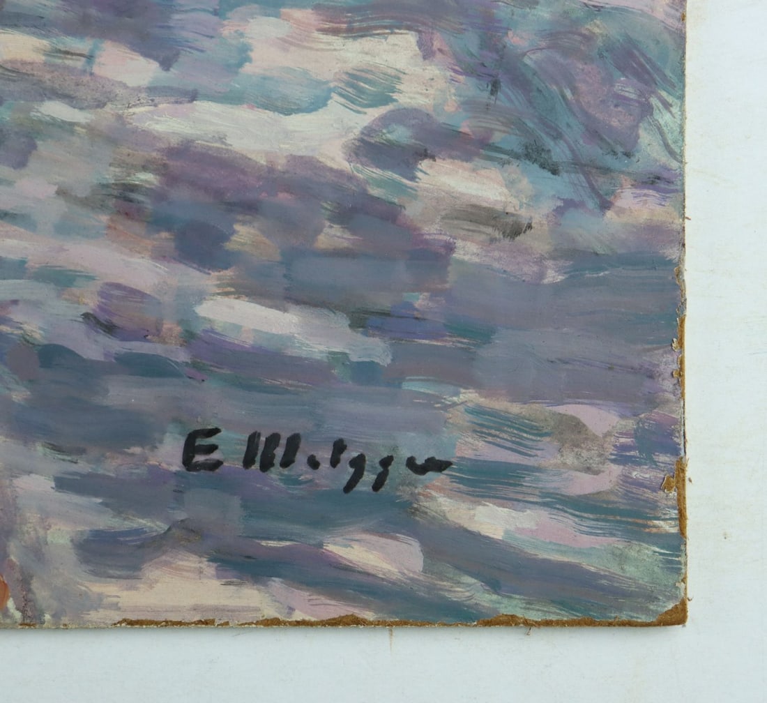 Evelyn Metzger (NY,Brazil,1911-2007) oil painting - 10