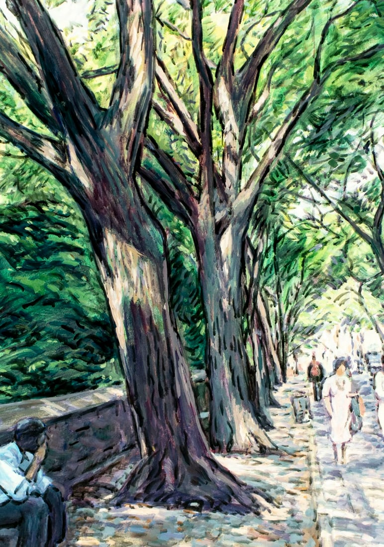 Evelyn Metzger (NY,Brazil,1911-2007) oil painting - 5