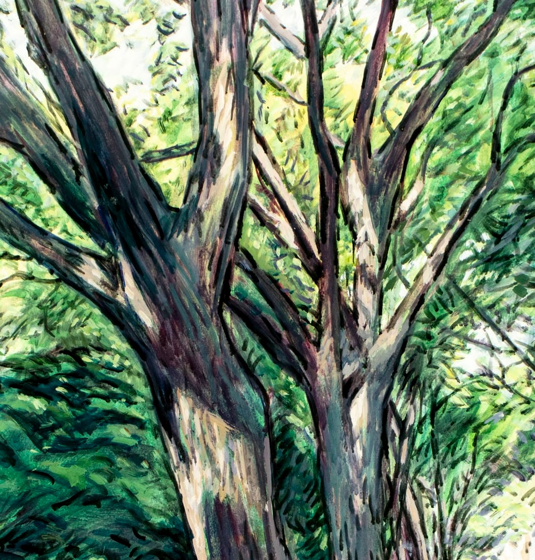 Evelyn Metzger (NY,Brazil,1911-2007) oil painting - 7