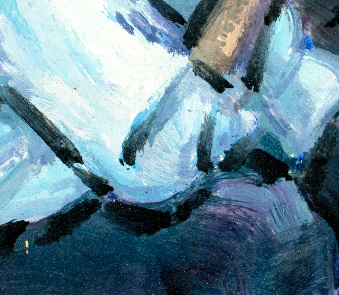 Evelyn Metzger (NY,Brazil,1911-2007) oil painting - 8