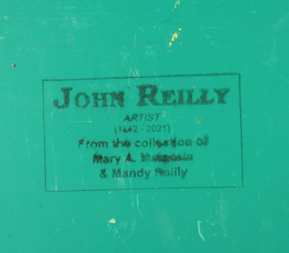 John Reilly (NY,NJ,1942-2021) oil painting - 13