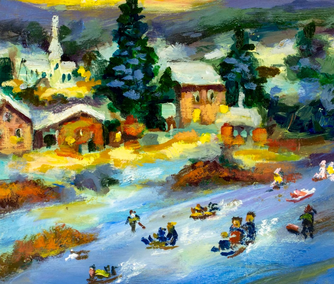 John Reilly (NY,NJ,1942-2021) oil painting - 5