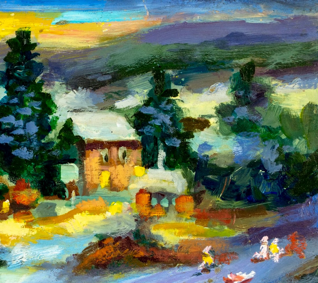 John Reilly (NY,NJ,1942-2021) oil painting - 7