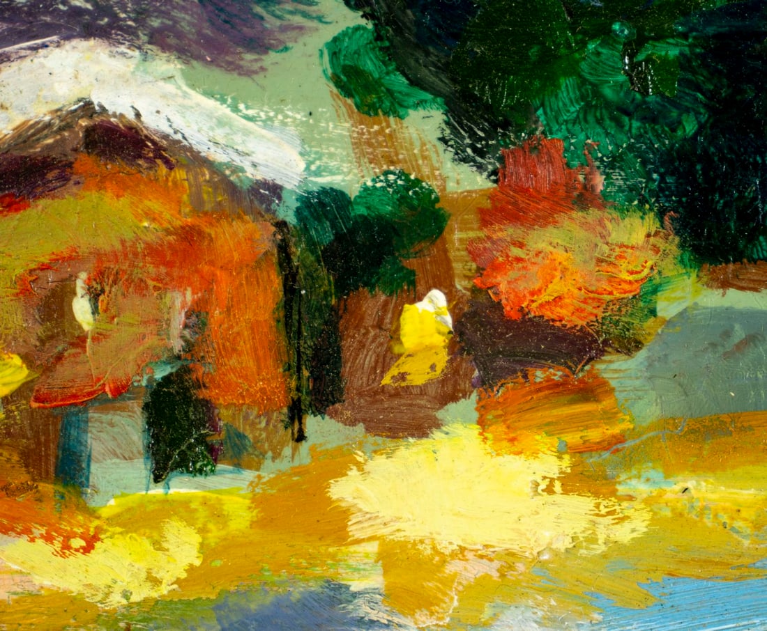 John Reilly (NY,NJ,1942-2021) oil painting - 8