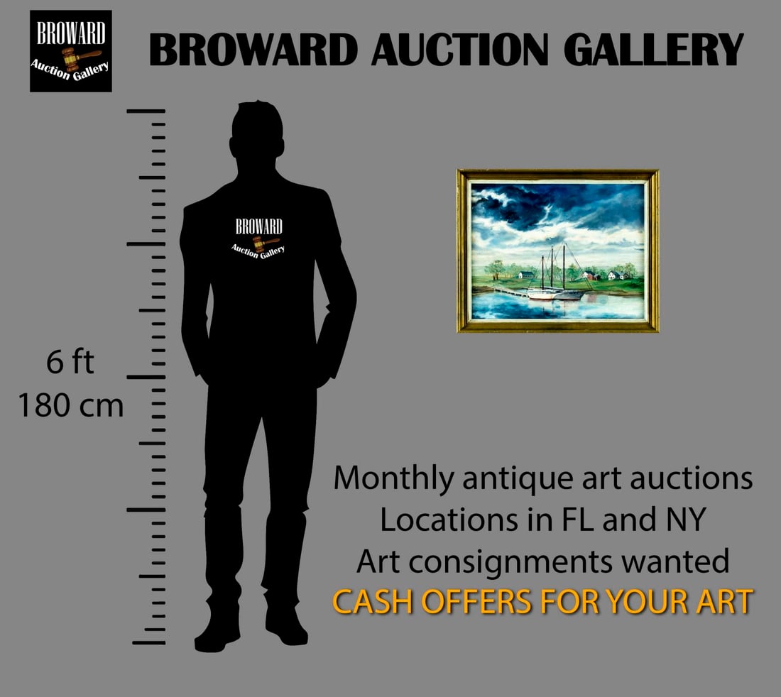 Connie Horton (NY,20C) oil painting - 2