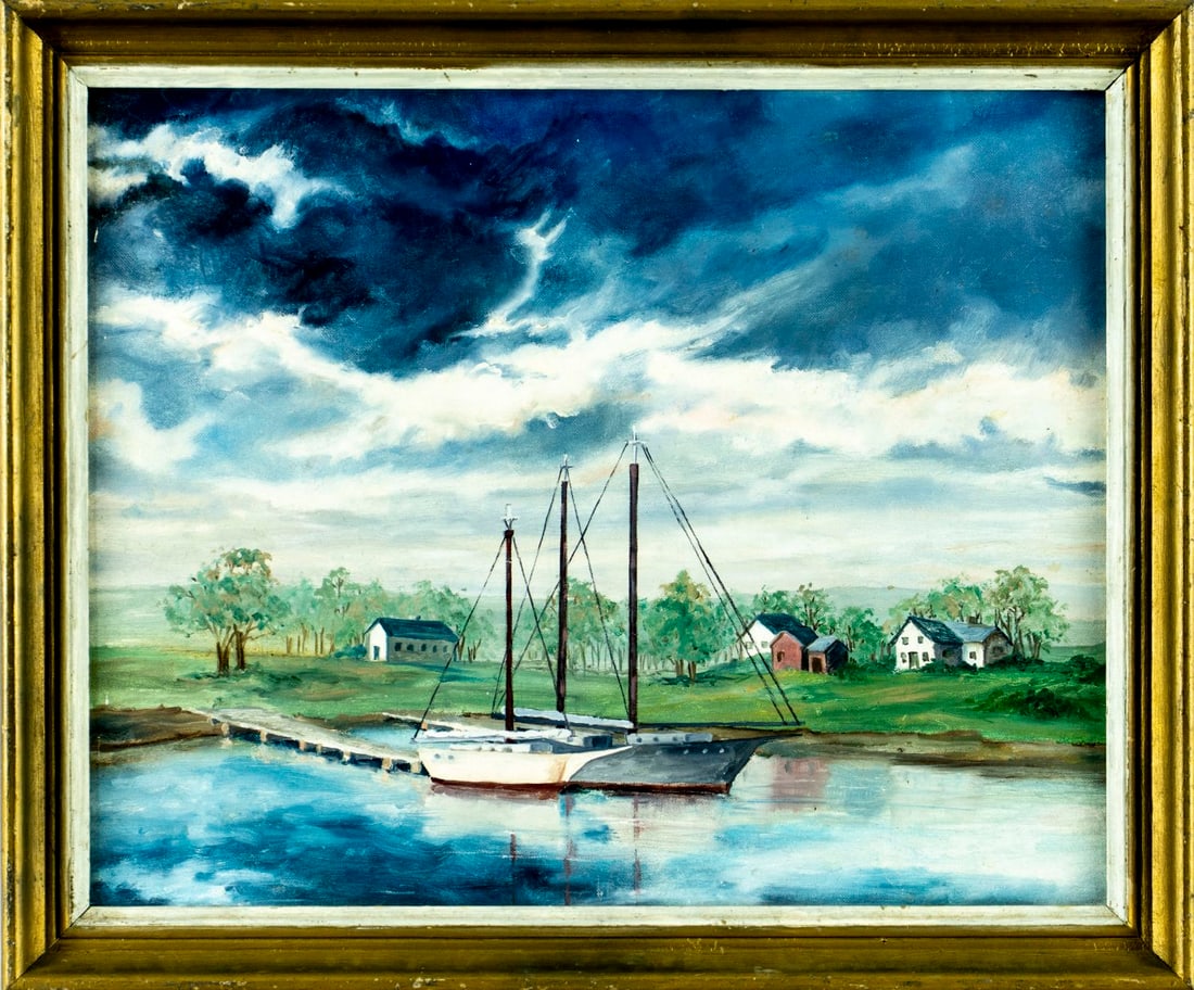 Connie Horton (NY,20C) oil painting - 3