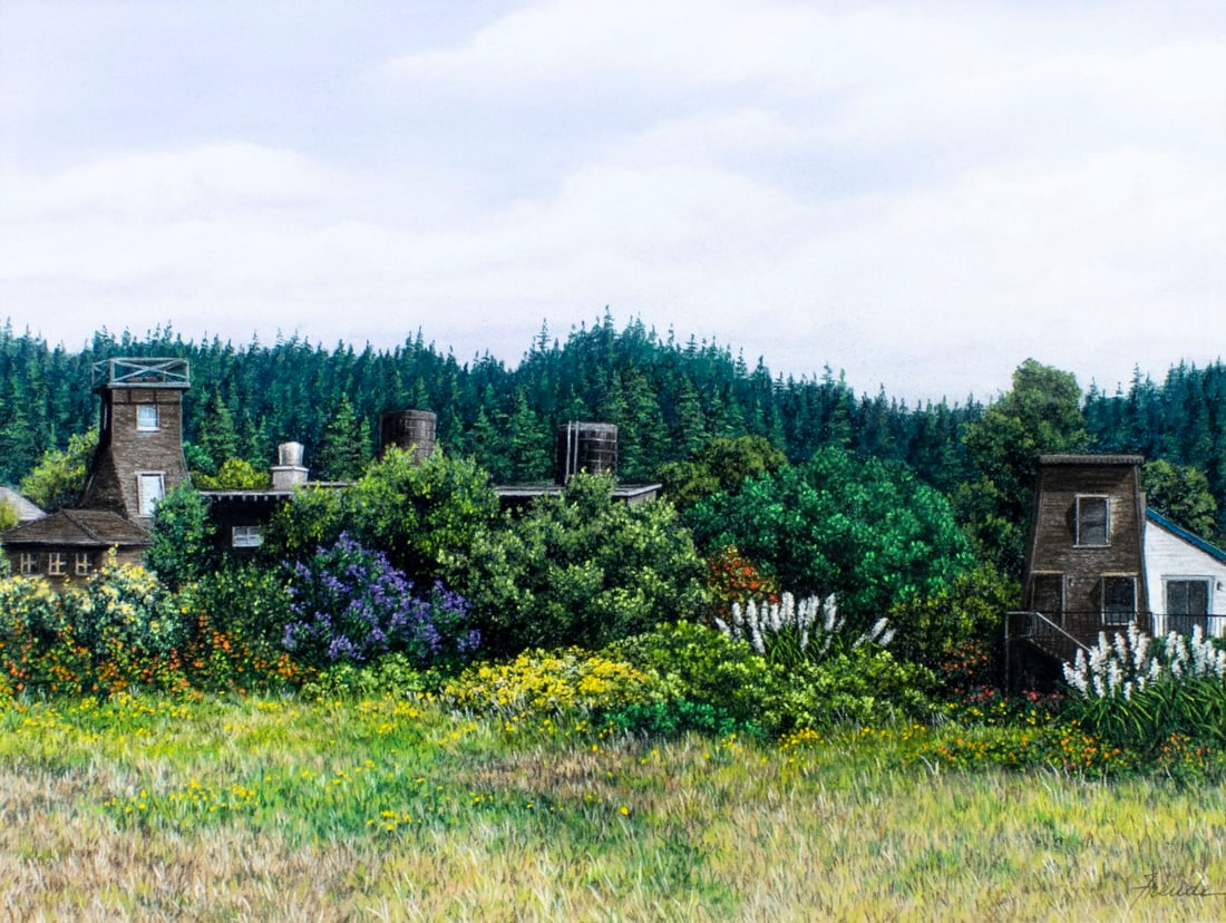 Freude (CA,20C) pastel painting (1 of 12)