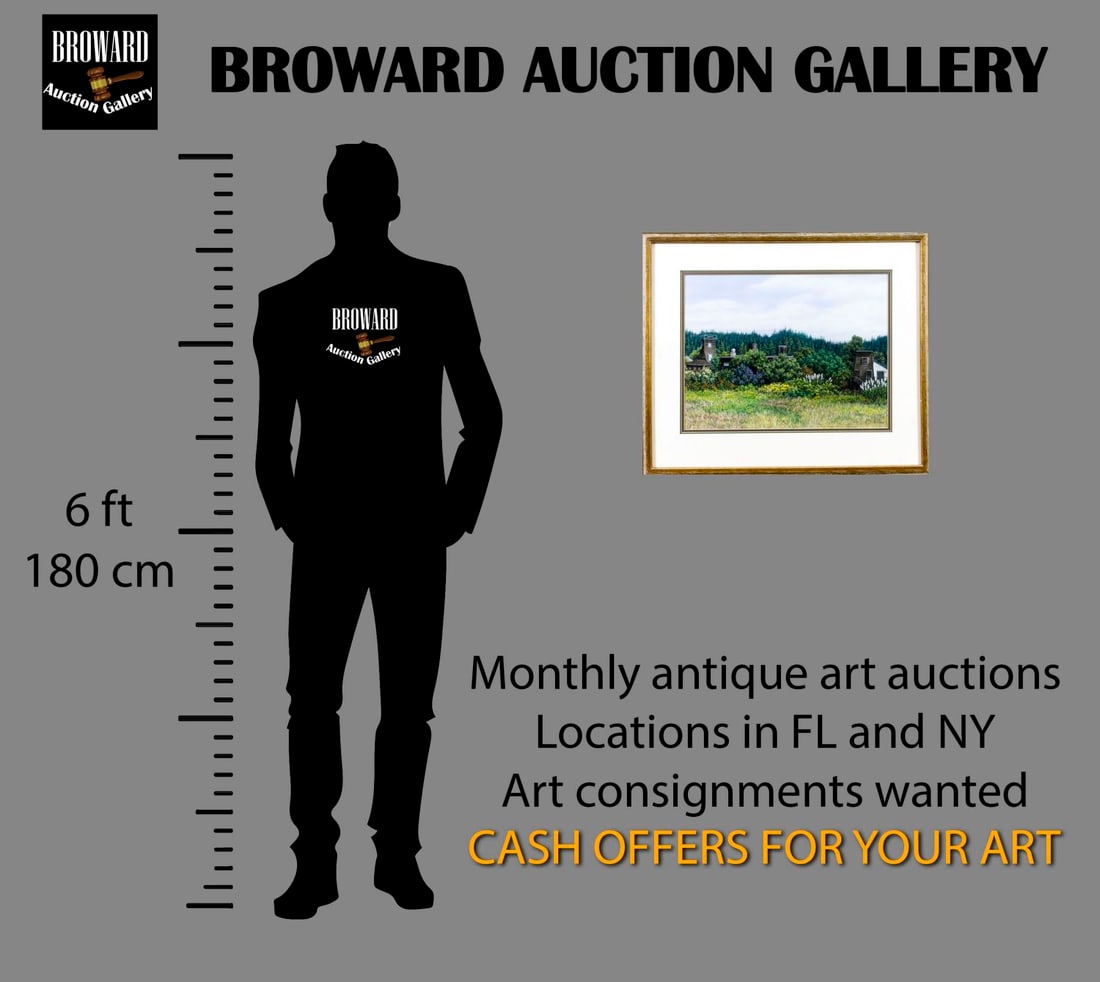 Freude (CA,20C) pastel painting - 2