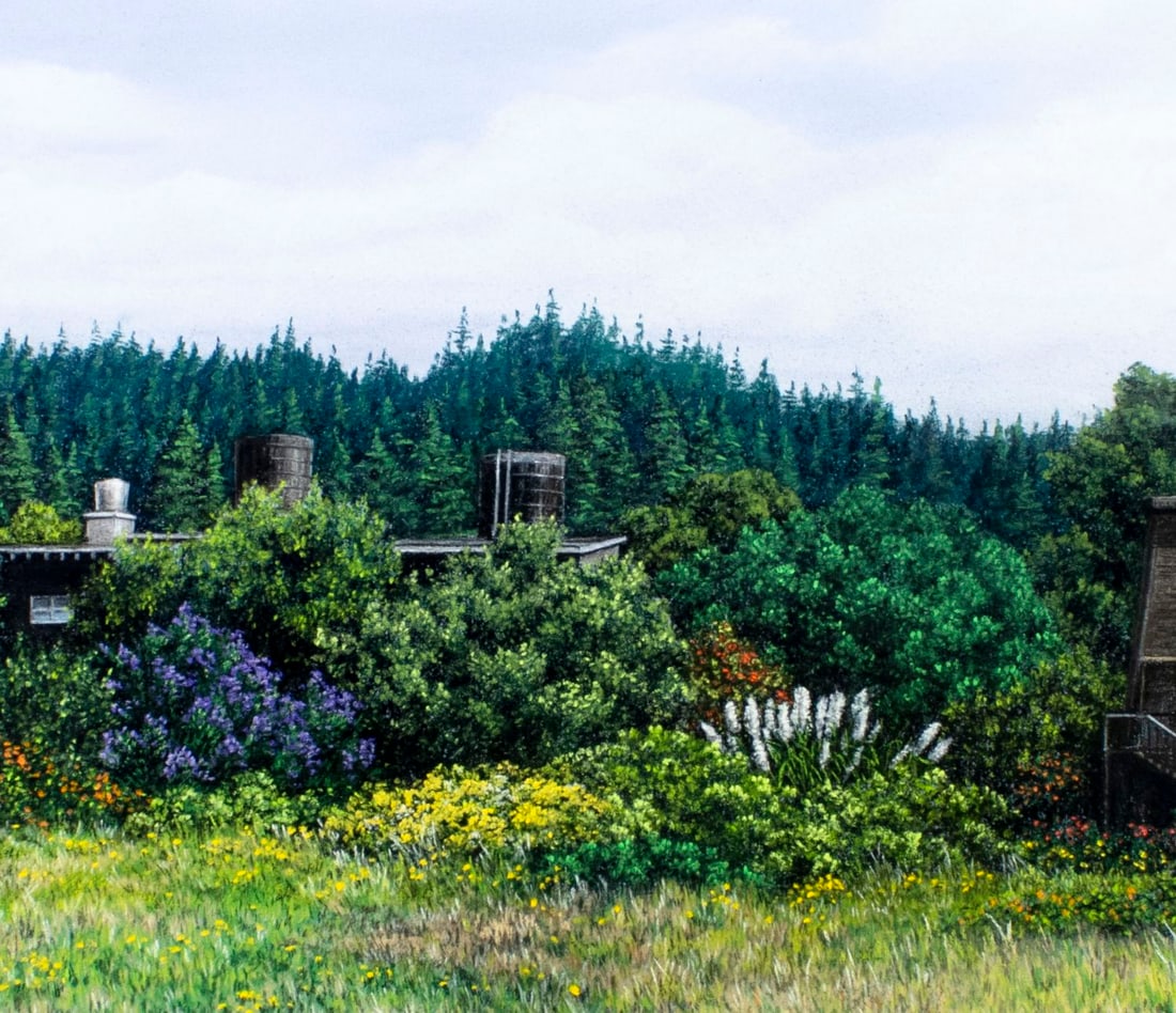 Freude (CA,20C) pastel painting - 5