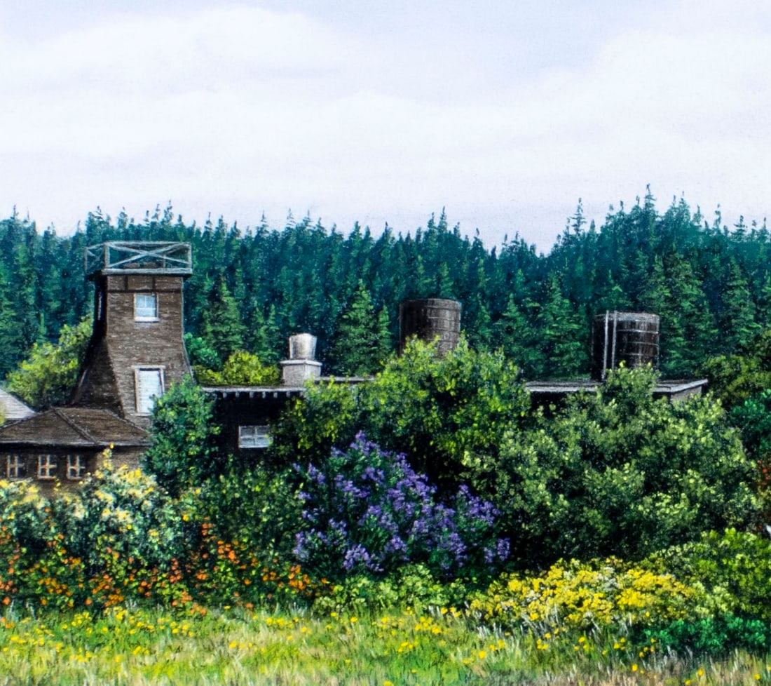 Freude (CA,20C) pastel painting - 6