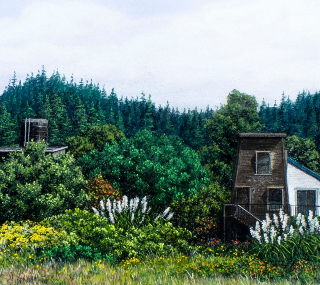 Freude (CA,20C) pastel painting - 7